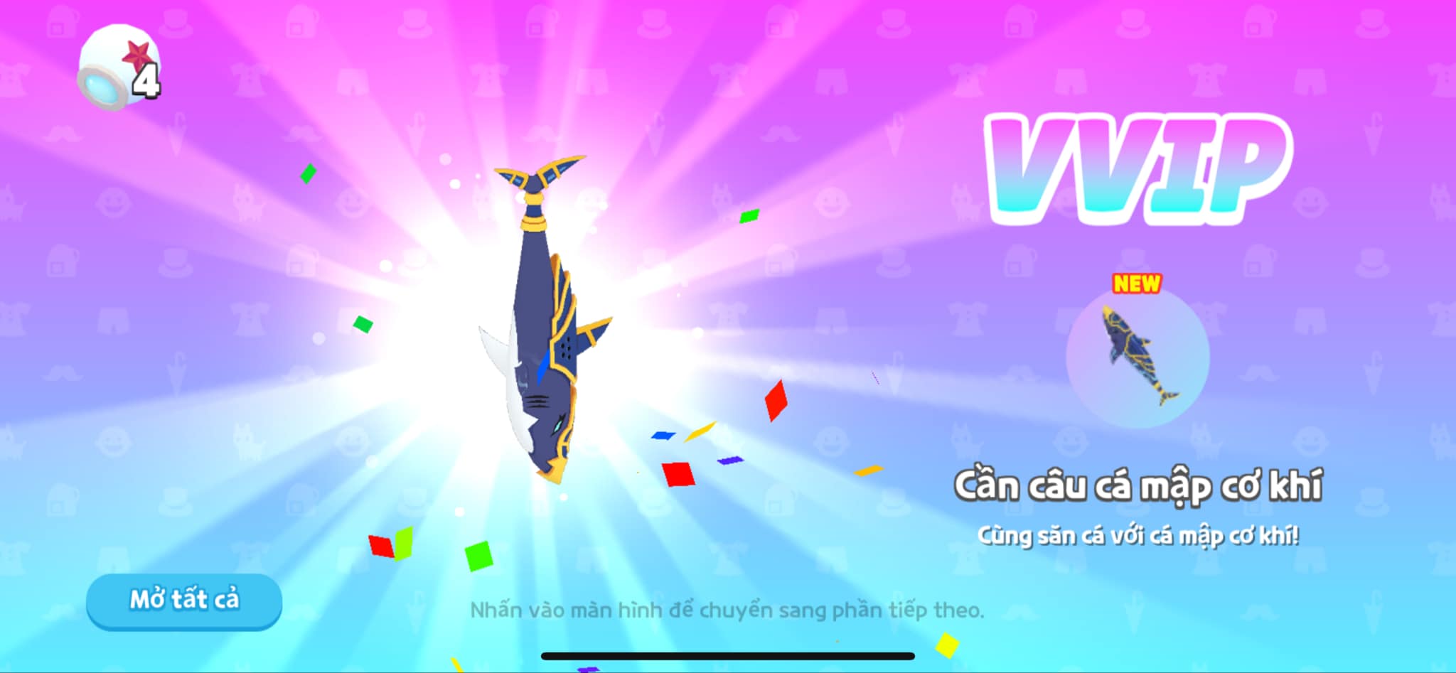 CẦN CÂU CÁ MẬP CƠ KHÍ